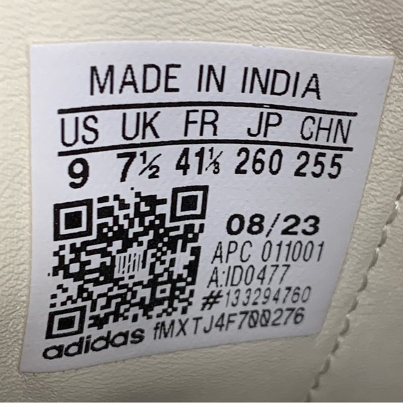 SOLD [NEW] ADIDAS SAMBA OG MAROON GOLD METALLIC WOMENS SIZE 9 SNEAKERS [DMG BOX] - Picture 7 of 15